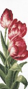 01.008-Палитра "Тюльпаны" 13х35 см