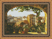 1102-Юнона  "Окно в Рим" 44х31,4 см