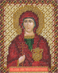 ЦМ-1216-Панна "Святая Анастасия" 8,5х10,5 см