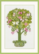 1295-Риолис "Дерево счастья" 21x30 см