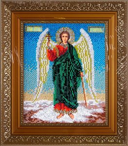14 БК Рамка со стеклом "Ангел Хранитель" 17,8х21,8 см