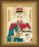 1454-Риолис "Святая Анна Новгородская" 29х35 см