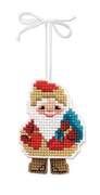 1538АС-Риолис Новогодняя игрушка "Дедушка Мороз" 6,5х8 см