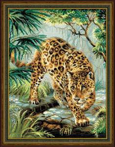 1549-Риолис "Хозяин джунглей" 30х40 см