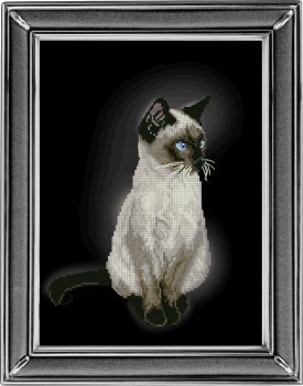 70912-КиТ "Сиамская кошка" 21,8х29,7 см