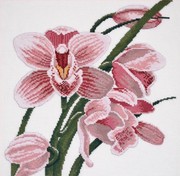 762-Овен "Зов орхидеи" 29х30 см