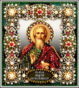 77-И-35 "Святой апостол Андрей" 14,5х16,5 см