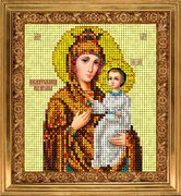 80913-КиТ "Богородица "Избавительница от бед" 9,8х11 см