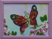 920-Butterfly "Бабочка" 17х12 см