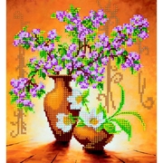 АС-003-Абрис Арт "Весенние цветы" 18,5x20 см