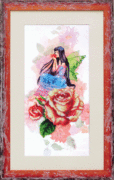 Б-525-Чаривна мить "Цветочная фея. Роза" 19,5x39 см