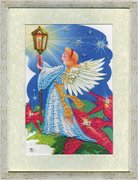 Б-623-Чаривна Мить "Ангел с фонарем" 21x14,5 см