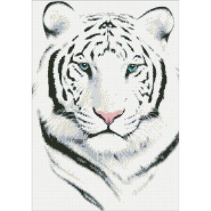 М-306-Паутинка "Белый тигр" 43х30 см