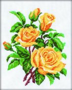 М-143-РТО "Желтые розы" 20х25 см