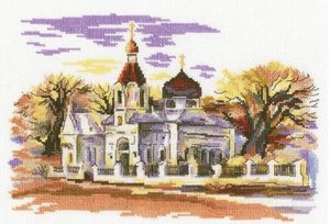 М-366-РТО "Церковь святой Марии Магдалины" 24х17 см