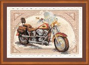 РТ-0032-Риолис "Harley Davidson" 38х26 см