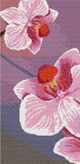 ВЦ-011-ОрнаменТ "Панно "Орхидея 2" 19х39 см